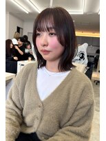 ジーナ 吉祥寺(Zina)&nbsp;【山崎あゆみ】　ボブレイヤー　ミディアムレイヤー