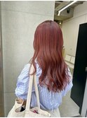 韓国顔まわりレイヤーカットグレージュオリーブベージュブラウン