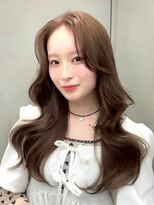 オニキス(ONYX)&nbsp;A91韓国風レイヤーカットくびれ巻き透明感ダブルカラーロング