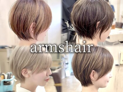 アームズヘアー arms hairの写真