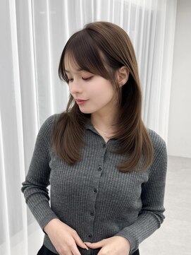 アマトウキョウスマートサロン(AMA TOKYO×Smart Salon) くびれレイヤー/顔まわりカット/レイヤーカット/小顔ヘア