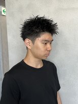 ネクストメンズ 表参道(NEXT men's)&nbsp;MEN’S HAIR/サーフカール/刈り上げセンターパート/渋谷
