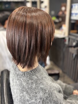 アローズ 荒尾店(arose) ナチュラルなくびれボブ