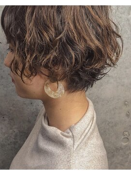 ユアーズ ヘア 恵比寿本店(youres hair) マッシュショート×ケアブリーチ×ケアパーマ◎