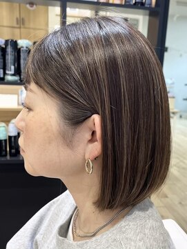 ジュイール(jouir) 三鷹ショートボブくびれショートイルミナカラー顔周りレイヤー