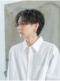 無造作センターパート
