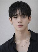 束感黒髪ナチュラル人気流行フェザーパーマ韓国風