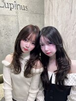 ロンドルピナス 小倉(Lond Lupinus)&nbsp;ミディアムレイヤーカット/似合わせカット/大人ガーリー/20代