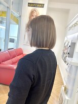 コワファースト  させぼ五番街店(COIFF1RST)&nbsp;ボブ×オリーブベージュ