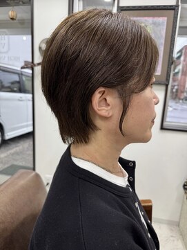 ハイバレーヘアーメゾン(HIGH VALLEY HAIRMAISON) 髪質改善トリートメントハンサムショートベージュカラーピンク