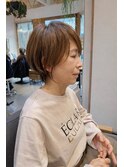 小顔ショート【ひばりヶ丘/ショート/ショートボブ/前髪カット