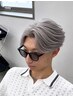 【学割U24】メンズカット+ブリーチ使用★ダブルカラー+生TR ¥11000