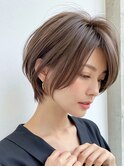 40代50代絶壁解消白髪ぼかし大人くびれショート銀座若見え美人