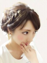 ヘアーワークス アンビエント(Hair works Ambient) ☆アンビ☆編み込みアップ