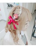 ハートの中に推しヘア☆+゜
