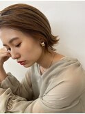 かきあげバングで色っぽクールボブ★BUZZ秋山