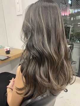 アンジェリカ 名古屋店(ANGELICA) 【ANGELICA 福田】コントラストハイライト グレージュ