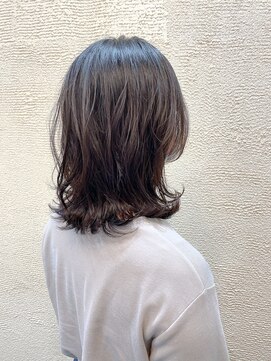 グランデュール 藤枝店(GRANDEUR) コテ巻き風パーマスタイル