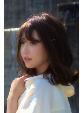 カグヤ 春江店(Kaguya) 外ハネミディアムボブ