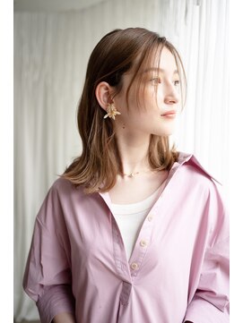 マグノリア オモテサンドウ(MAGNOLiA Omotesando) ぱらっと前髪の柔らかストレートパーマ・・・担当KAYO