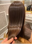 【Lond 橋本】美髪縮毛矯正で自然なツヤ髪ロングに