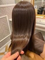 ロンドプロフィール 浦和(Lond profil)&nbsp;【Lond 橋本】美髪縮毛矯正で自然なツヤ髪ロングに