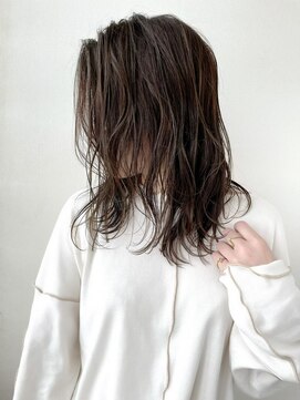 トータルビューティーハウス フラップ ミチ 野田店(total beauty house flap MICHI) 【flap MICHI島田和也】ツヤ感ウエットセミディ