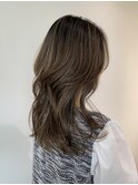 ヘアカラーは年に3回!地毛ハイライト!