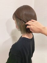 ローグ ヘアー 金町店(Rogue HAIR)&nbsp;ローグ金町美容室《沙月》　インナー×オリーブ