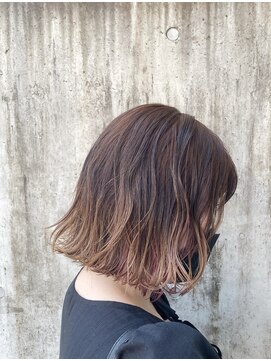 フルール たまプラーザ(Fleur) ボブ×バレイヤージュ