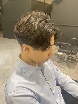 ナンバー(number+) メンズセンターパート清潔感ビジネス好感度モテ髪