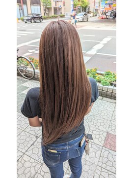 ボアップ 京橋店(boappu) #ブラウンカラー#秋カラー#イルミナカラー#ラベンダーブラウン