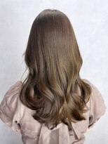 アイティーバイアルバム 松戸店(IT by ALBUM) オリーブベージュ_グレージュカラーボブウルフ_ba405591