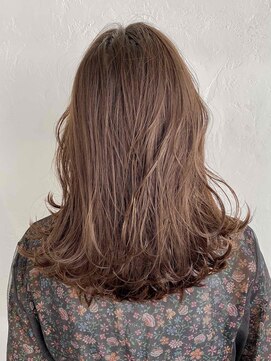 ヴァンクシー バイ ルナ(VANKCY by Luna) ミディアムヘア ショコラベージュ ボブルフ ベビーバング 小顔