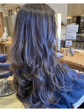 ネオリーブニコ 大井町店(Neolive Nico) ハイレイヤー×ハイライトカラー　グレージュ