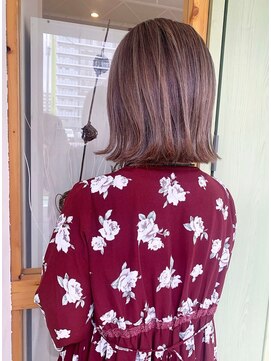ヘアーサロン フーガ 春日部店(HAIR SALON fuuga) 外ハネハイライトスタイル