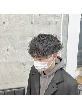 メルシー トータル ブランディング サロン(merci TOTAL BRANDING SALON) 波打ちツイストスパイラル 横浜メンズカット メンズパーマ