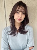 フォルテ 掛川店 シースルーバング/グレージュアッシュ