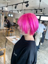 ザ オーダー(THE ORDER)&nbsp;ビビットピンクカラー/ハイトーンカラー/ケアブリーチ/ボブ