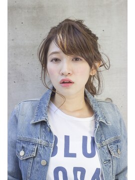 ソレカ(SORECA) 【SORECA/ソレカ】レイヤーロングスタイル × ベージュ系カラー