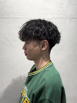 ガオプロデュースバイレボ(gao produced by revo)&nbsp;【曽我尾真生】波巻きパーマ/メンズパーマ/マッシュパーマ