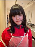 心斎橋　ミディアムレイヤー　ウルフ　10代20代30代