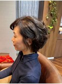 パーマボブスタイル