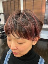 リリー LILY ヘアー メイク HAIR アンド & MAKE&nbsp;20代30代40代♪大人かわいい小顔ショートボブ☆ニュアンスパーマ
