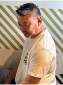 イケおじのフェザーアップ ソフトモヒカン サイコ フェード#3