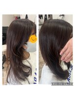 フリーダム(FREE-DOM) 【韓国風レイヤー】髪質改善トリートメント・カラーカット