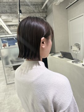 キートス(Kiitos) 艶髪ボブ切りっぱなしボブストレートボブ