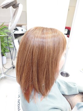 ヘアー2038(hair.2038) ハイトーンカラーにハイライトで白髪ぼかし