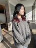 【大人女性のイヤリングカラー♪】顔周りの白髪が気になる方も可能◎￥14,080