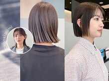 【和泉 地咲】透明感◎大人も楽しめるナチュラルハイライト&まとまるボブ★Instagram@chisaki_izumi